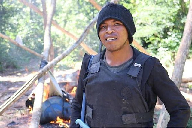 Paulo Paulino integraba un grupo de agentes forestales indígenas conocido como "Guardiões da Floresta"