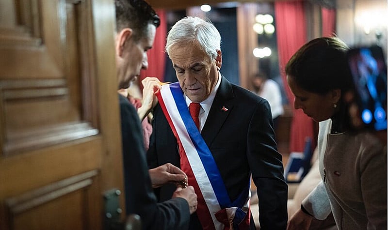 Juristas apresentaram ao 7º Tribunal de Garantias de Santiago denúncia contra Piñera