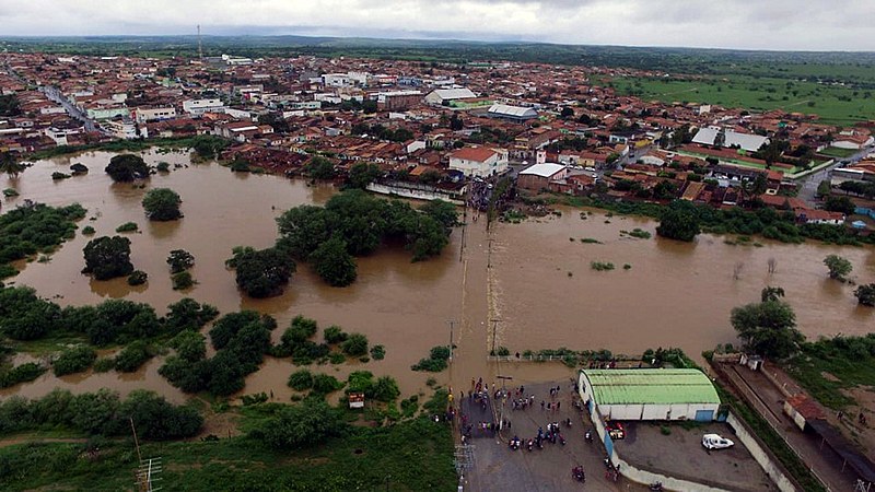 O município de Coronel João Sá, no nordeste da Bahia, foi o mais afetado por ruptura de reservatório