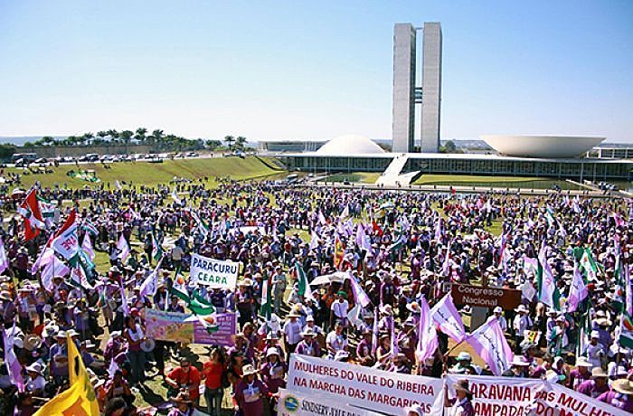 Nesta 6ª edição, a expectativa é de 100 mil mulheres no ato em Brasília, sendo que do Ceará serão duas mil.