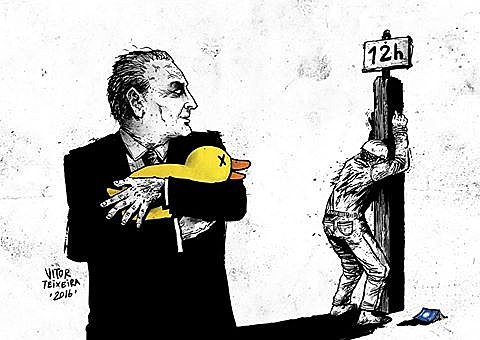 Depois de contar com apoio empresarial para tirar Dilma do poder, Temer quer limitar garantias previstas na CLT