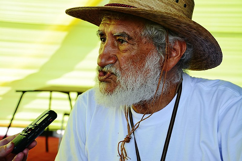 "Me dá muita pena de saber que meus netos ficarão sem água", afirma Hugo Blanco que agora luta "pela manutenção da espécie humana"