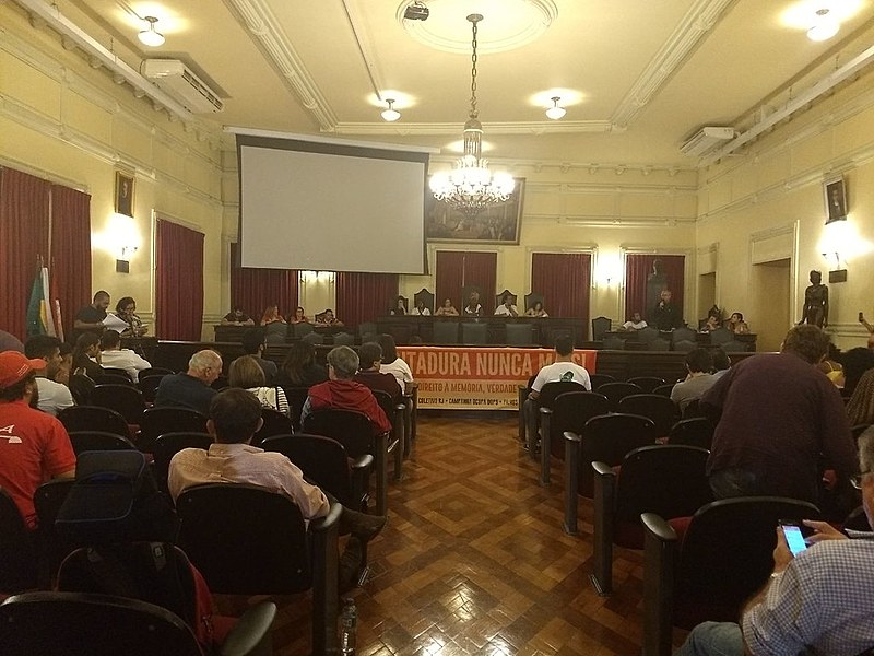Comissão foi lançada em cerimônia aberta ao público no salão nobre da Faculdade Nacional de Direito da UFRJ