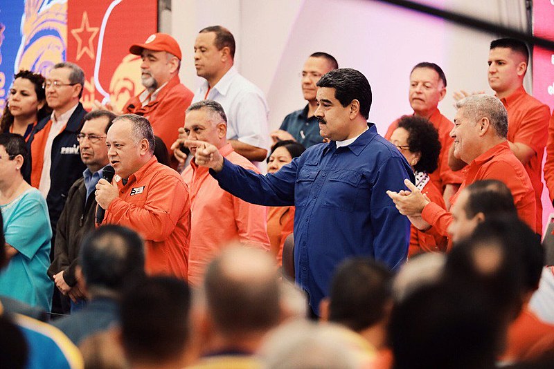 Na ocasião, Maduro foi reconduzido à presidência do PSUV