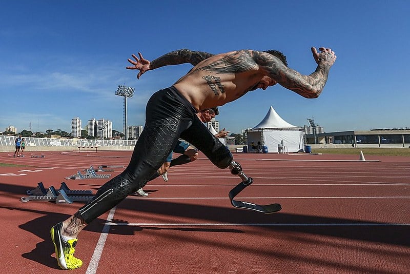 Daniel Martins, do atletismo, é o único na categoria a correr 100m em menos de 12 segundos
