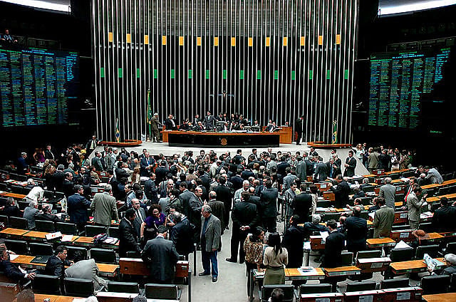 Sesión plenaria en el Congreso brasileño