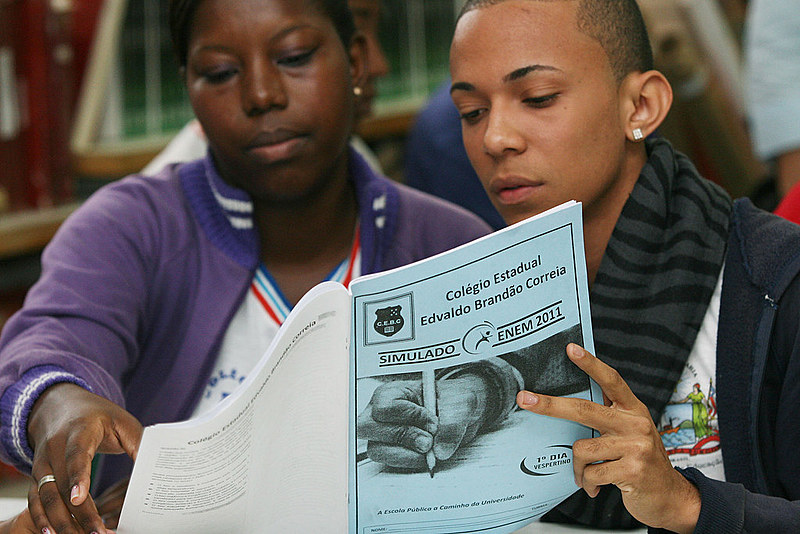 Alunos já se preparam para o ENEM 2018