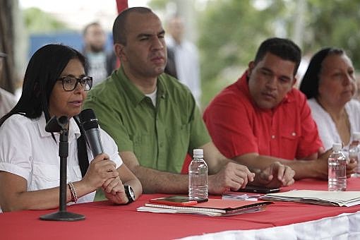 No domingo (27), a presidenta da Assembleia Nacional Constituinte, Delcy Rodríguez, comentou as primeiras audiências da Comissão da Verdade