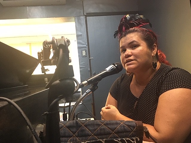 Aline Fagundes é militante do Fórum de Mulheres de Pernambuco
