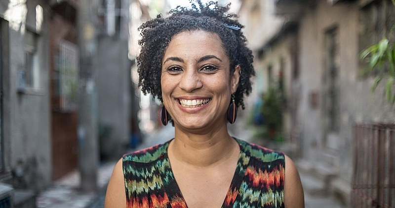 Marielle Franco was a defender of the human rights of black people and denounced the mass murderer of black youths in favelas (slums)