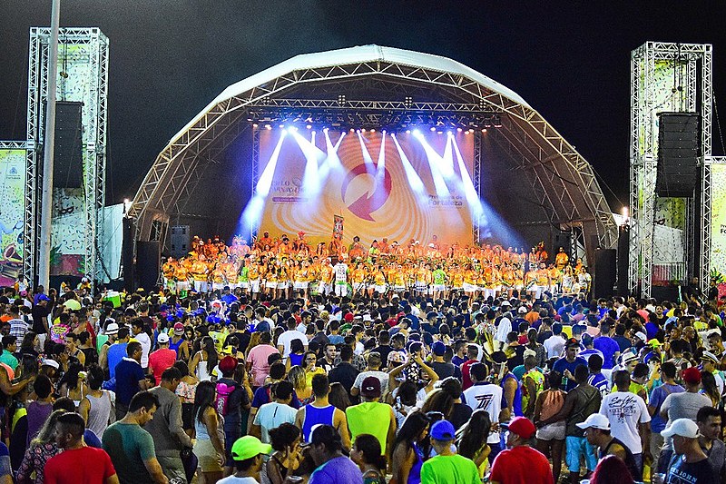 A programação do ciclo carnavalesco acontece em 12 polos da capital cearense
