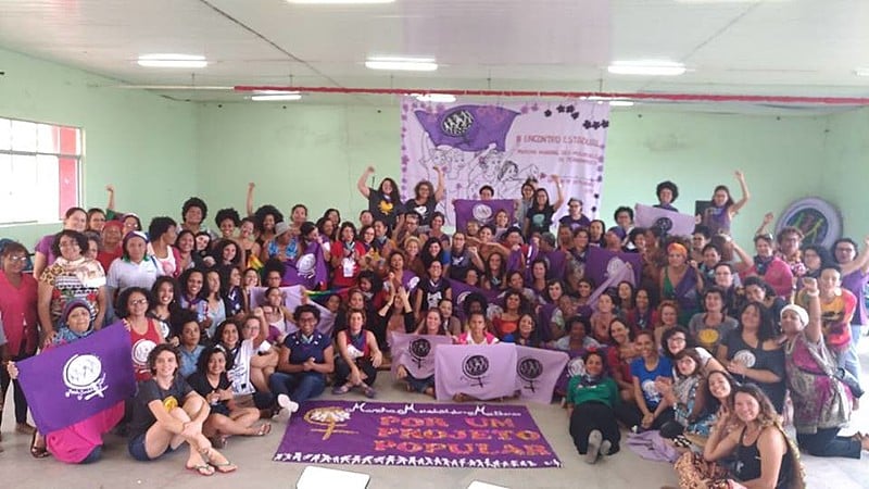 O encontro reuniu mulheres de todos o estado de Pernambuco