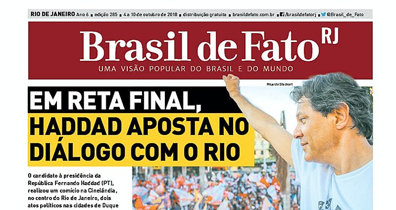 O tabloide é distribuído nas estações de trens e metrô na Central do Brasil, Pavuna, Coelho Neto e nas barcas em Niterói toda quinta-feira