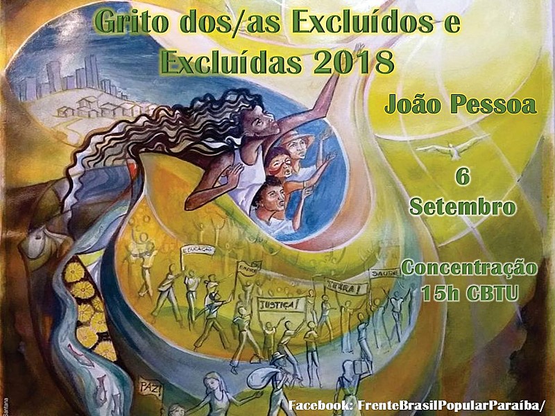 Ativistas de pastorais sociais e movimentos populares são os organizadores do Grito 2018.