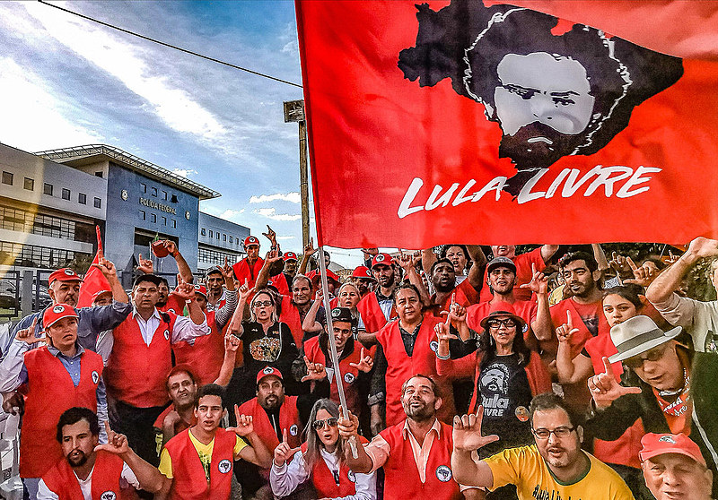 Vigília Lula Livre completou 457 dias de resistência contra a prisão do ex-presidente Lula
