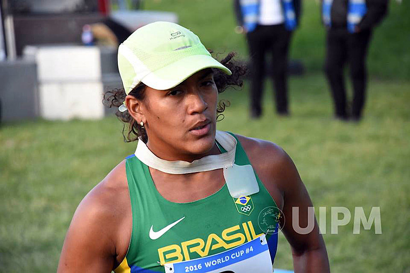 Priscila Oliveira ficou acima de competidoras australianas e canadenses