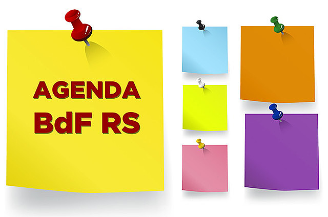 Agenda da semana do dia 25 de novembro de 2019