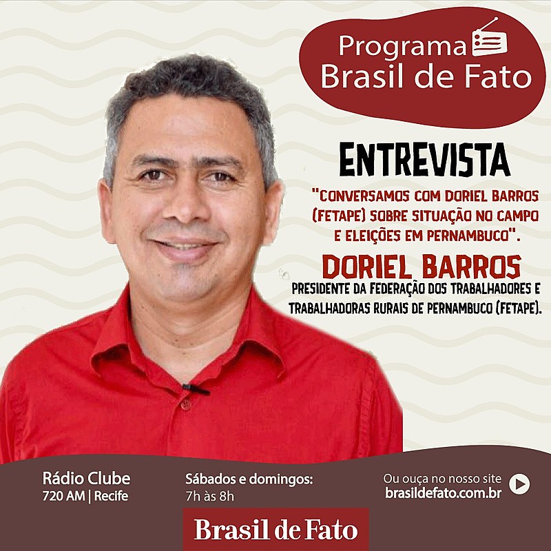 Doriel Barros falou sobre os desafios e corrida eleitoral em Pernambuco.