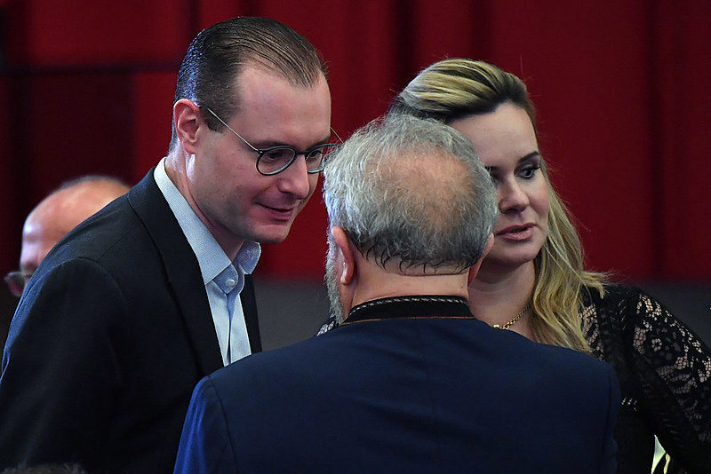 Cristiano Zanin e Valeska Martins, advogados de defesa do ex-presidente Luiz Inácio Lula da Silva
