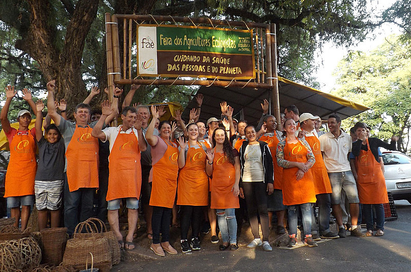 Atualmente, a feira conta com 138 bancas e mais de 300 pessoas na venda direta, todas com produtos 100% orgânicos e certificados