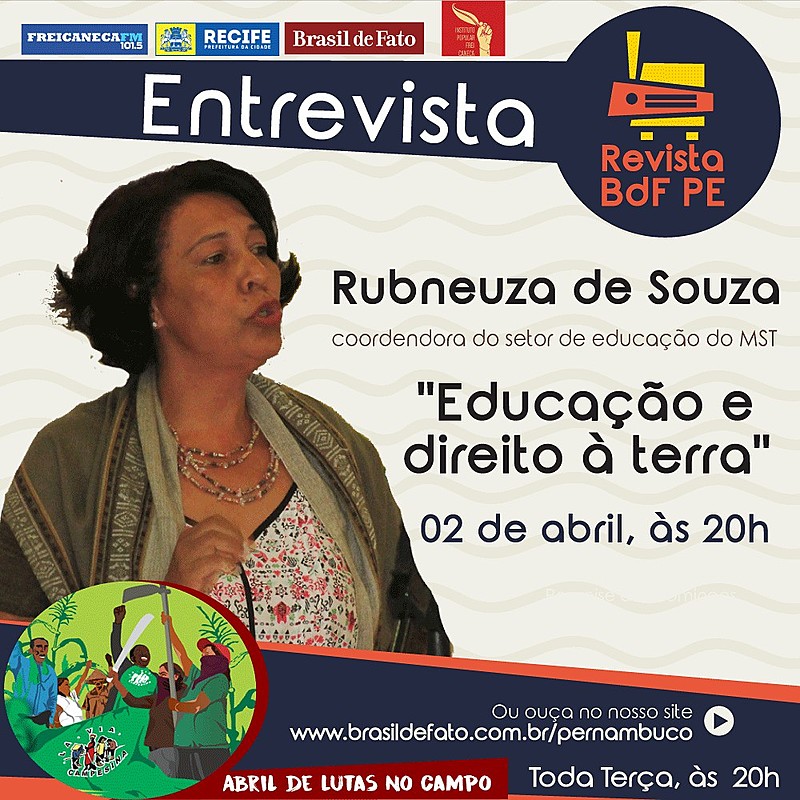 Convidada também apresentou os cuidados lúdicos, pedagógicos e políticos com as crianças sem-terrinha