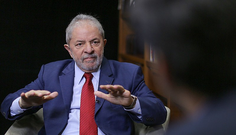 Preso desde abril de 2018, Lula falou sobre assuntos da política nacional e internacional