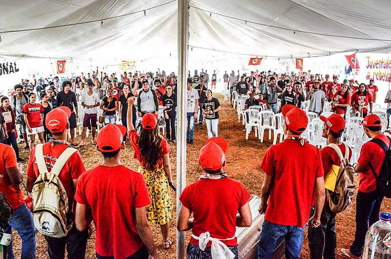 A rebeldia organizada da juventude do MST está em Goiás