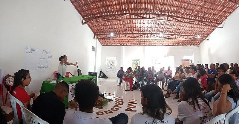 Seminário Regional do Congresso do Povo do Centro Norte da Bahia, realizado em Capim Grosso.