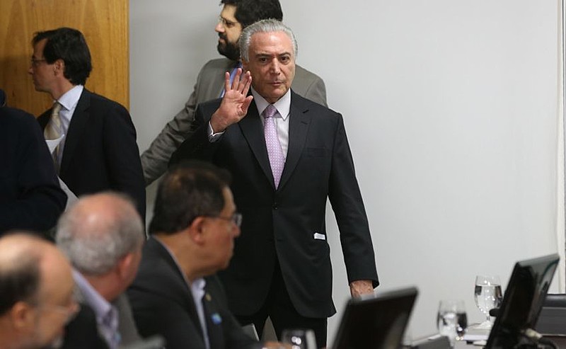 O presidente Michel Temer, que se reuniu com a base aliada na semana passada para discutir a reforma