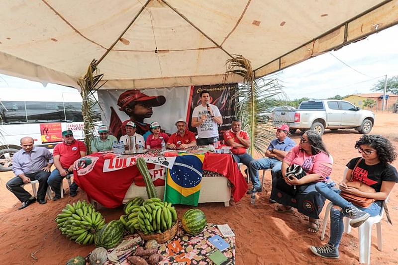 A ação reuniu parlamentares do Partido dos Trabalhadores
