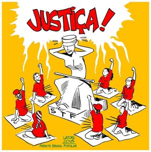 Greve de fome pede Justiça ao STF em Brasília (DF)