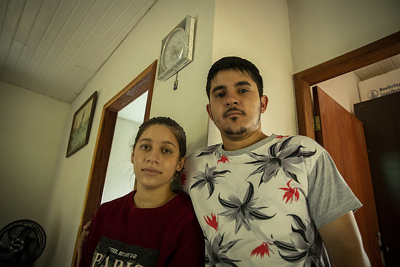 Celso e Laíssa se casaram dois meses após o rompimento, mas a festa foi adiada em decorrência do luto vivido pelas pessoas próximas