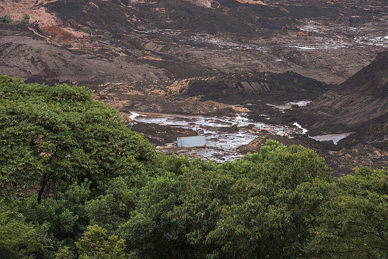 A barragem da Mina do Córrego do Feijão, da Vale, no município de Brumadinho, rompeu na última sexta-feira