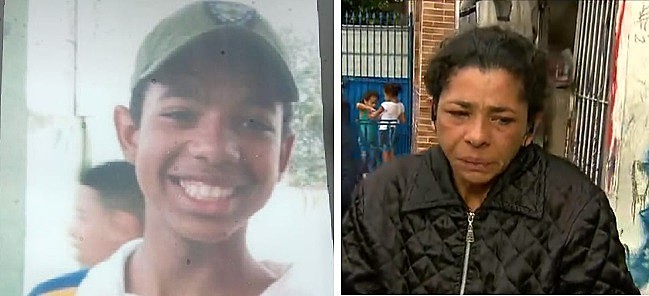 Moradores da Favela do Amor protestam e cobram respostas pelo desaparecimento do adolescente