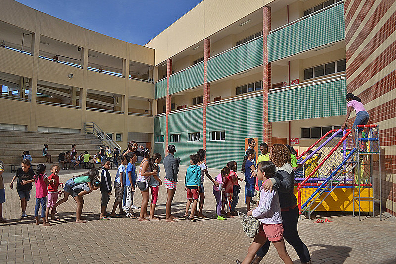 Escola Municipal Solar Rubi, em BH, é a primeira escola de ensino fundamental construída por meio de parceria público privada no Brasil