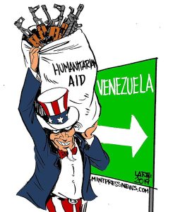 EUA enviam "ajuda humanitária" à Venezuela