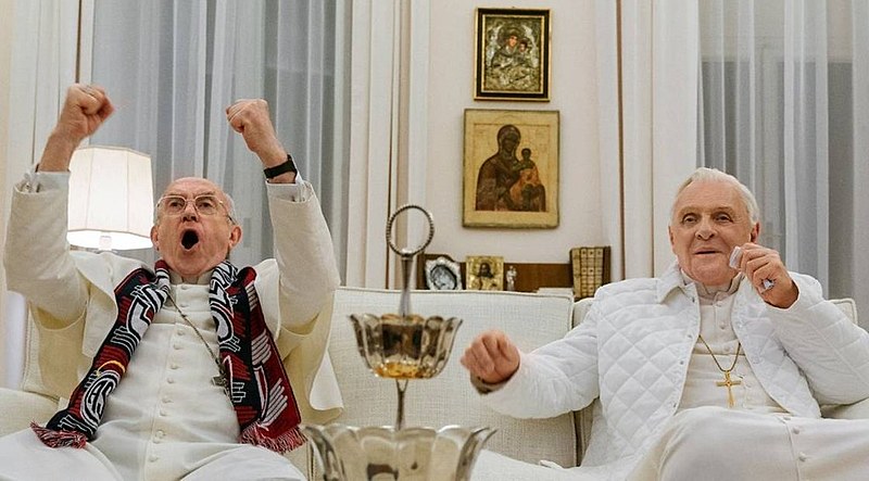 Joseph Ratzinger, enfatizado sobremaneira pelos diálogos criados, parece muito distante da figura que ele demonstra ser na vida real
