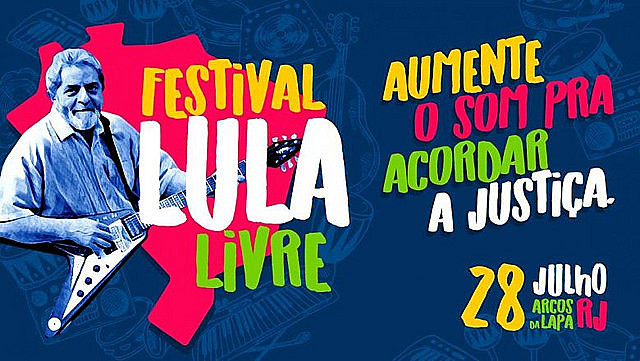 Organized by the People’s Brazil Front and the People Without Fear Front, the festival will start at 2pm with art and music performances