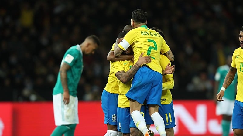 Gabriel Jesus marcou o gol da vitória sobre a Alemanha