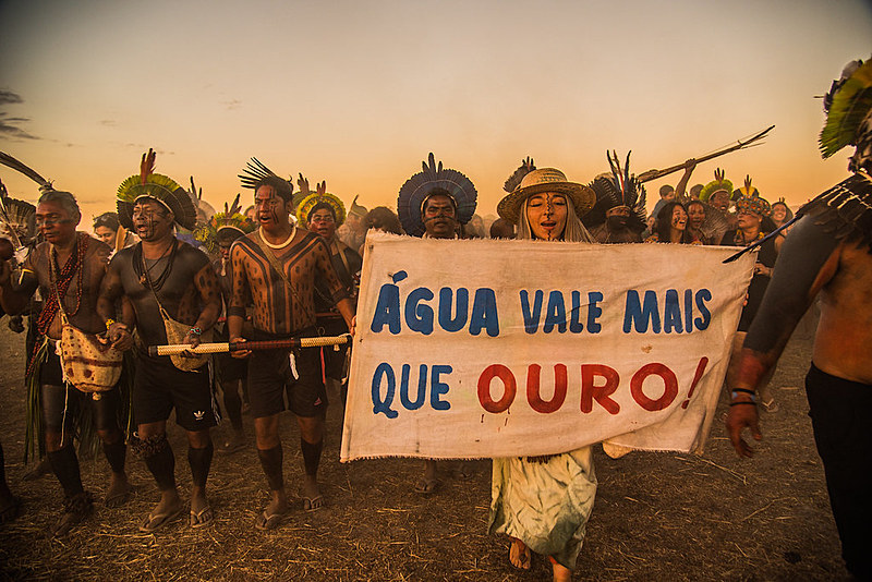 No ritmo de desmatamento, as águas desaparecerão num período muito mais curto e a esfera magnética que nos protege já está sofrendo mutações