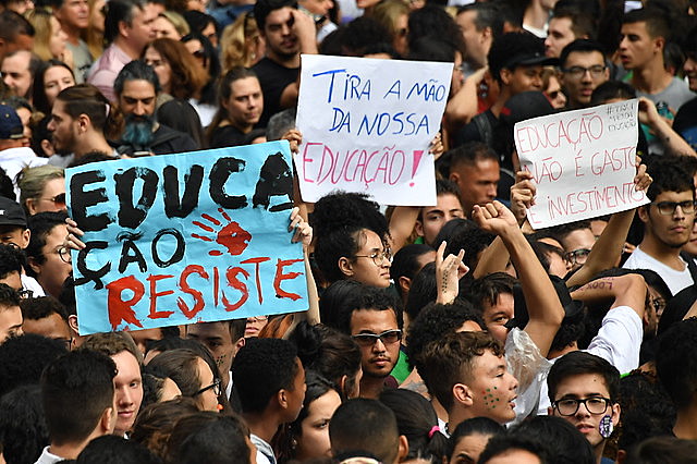 O movimento estudantil se organiza para greve no próximo dia 30 de maio