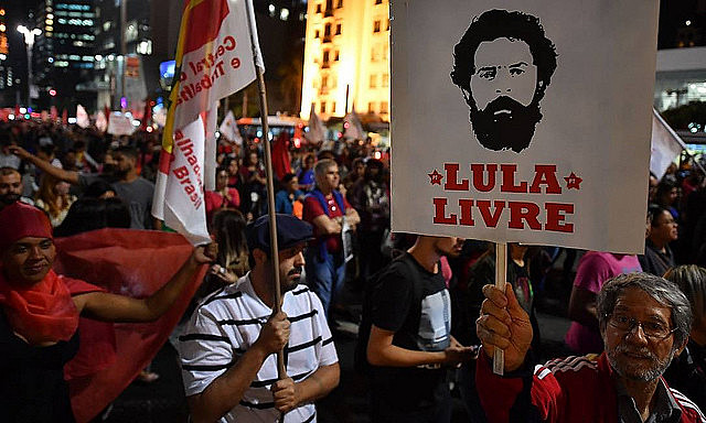 Protesters will hold demonstrations demanding freedom for Lula in the next several days to mark one year since the ex-president's prison
