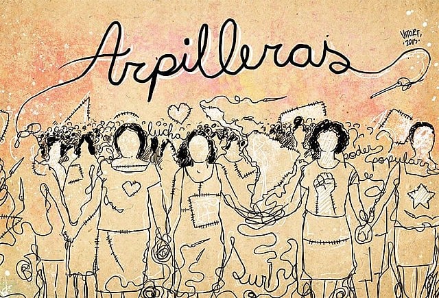 El documental narra la historia de mujeres que encontraron en las arpilleras una salida para la tragedia de las represas