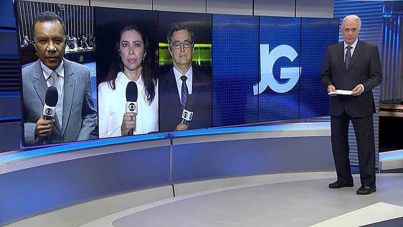 Jornal da Globo, o último noticiário do dia da emissora, teve duas edições no dia da divulgação da denúncia contra Temer