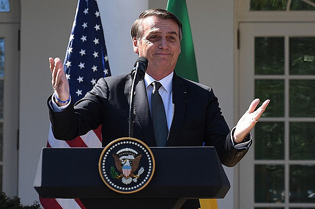 Brazilian president Jair Bolsonaro visited the US president Donald Trump this week