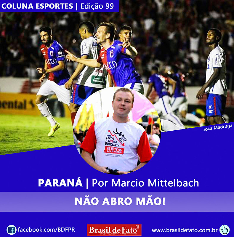 Marcio é colunista esportivo do Brasil de Fato PR