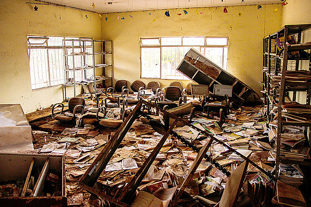 Thousands of residents from rural communities were forced to free from their homes