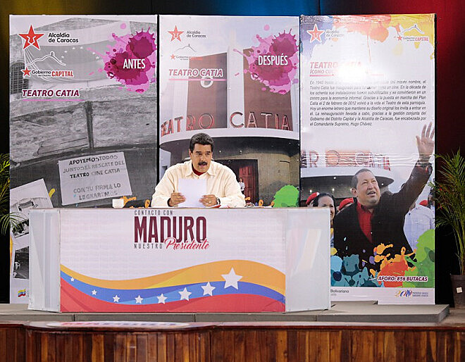 Maduro pediu ao povo brasileiro que não deixe de apoiar o PT e fez um chamado aos venezuelanos para que também se mobilizem