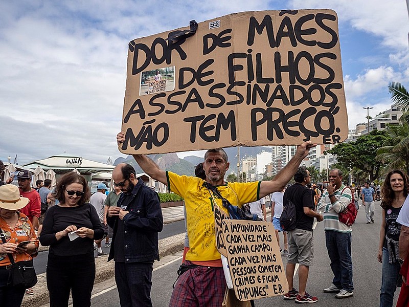 Movimento "Parem de nos Matar" pede um basta para política de segurança pública do Rio de Janeiro