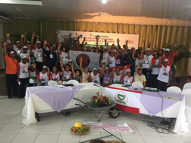 280 lideranças sindicais rurais se reunirão na cidade de Carpina